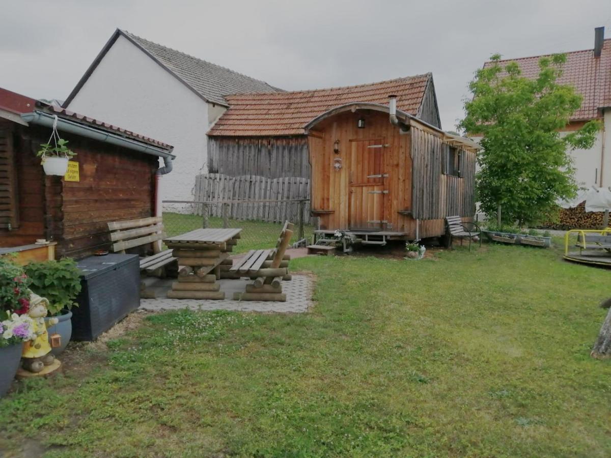 Schaeferwagen Auf Dem Ferienhof Stark Kelheim Exterior photo